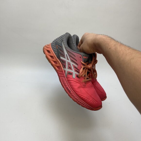 Asics Shoes Womens 7 US Pink FuseX Gel Running Training Gym Sneakers T689N - Picture 13 of 16